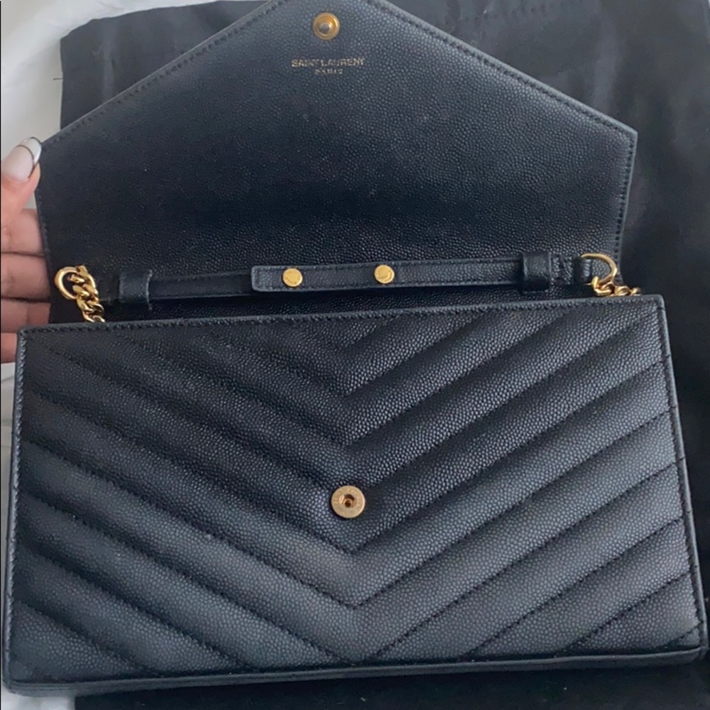 YSL WALLET ON CHAIN - Picture 6 of 10